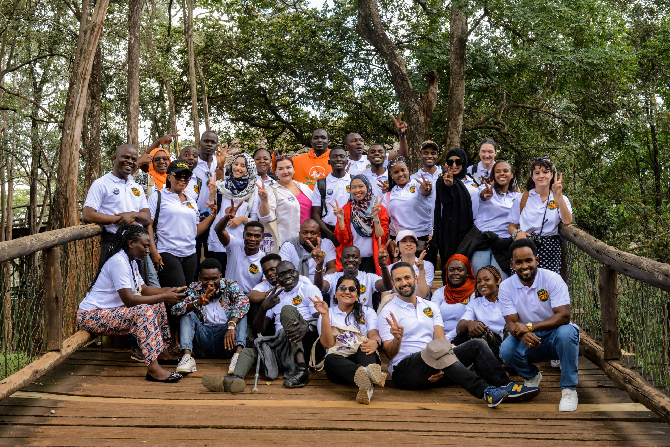 Group Photo Nairobi National Park